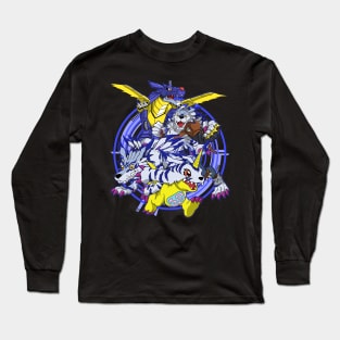 Gabumon Evolution Long Sleeve T-Shirt